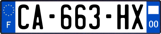 CA-663-HX