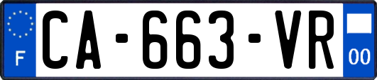 CA-663-VR