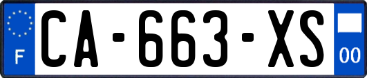 CA-663-XS