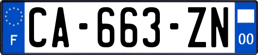 CA-663-ZN