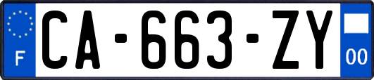 CA-663-ZY