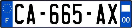 CA-665-AX