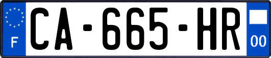 CA-665-HR
