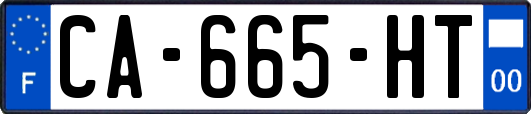 CA-665-HT