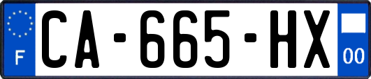 CA-665-HX