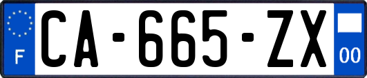 CA-665-ZX