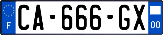 CA-666-GX
