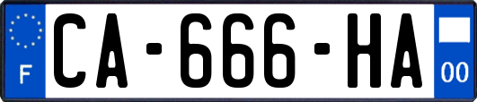 CA-666-HA