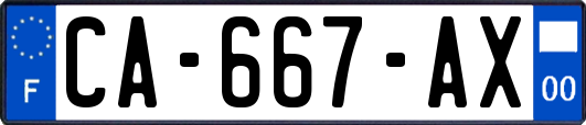 CA-667-AX