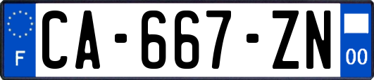 CA-667-ZN