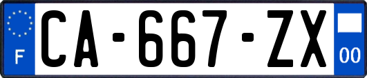 CA-667-ZX