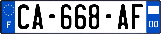 CA-668-AF