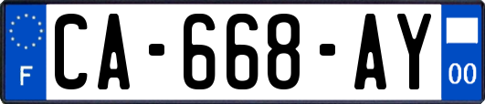 CA-668-AY