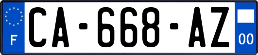 CA-668-AZ