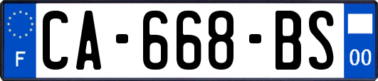 CA-668-BS