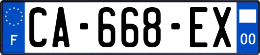 CA-668-EX