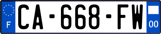 CA-668-FW