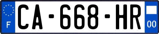 CA-668-HR