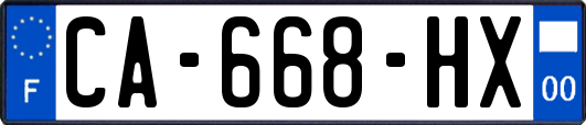 CA-668-HX