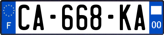 CA-668-KA