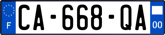 CA-668-QA