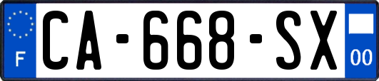 CA-668-SX