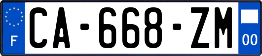 CA-668-ZM