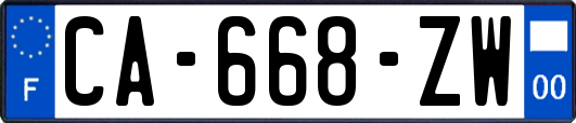 CA-668-ZW