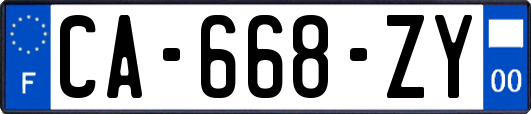 CA-668-ZY