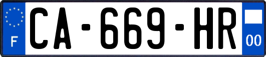 CA-669-HR
