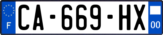 CA-669-HX