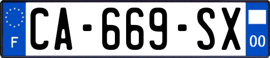 CA-669-SX