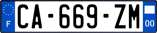 CA-669-ZM