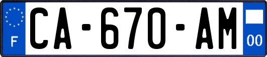 CA-670-AM