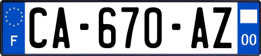 CA-670-AZ