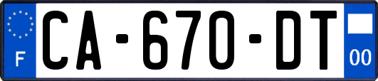 CA-670-DT