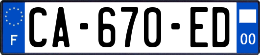 CA-670-ED