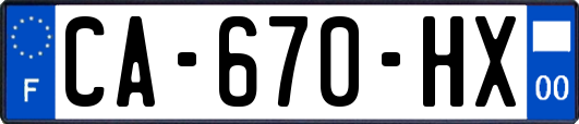 CA-670-HX