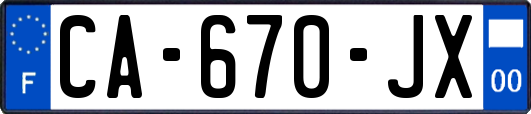 CA-670-JX