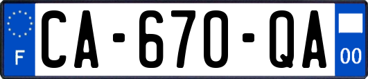 CA-670-QA