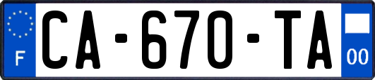 CA-670-TA