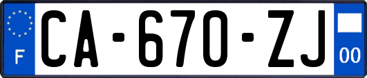 CA-670-ZJ