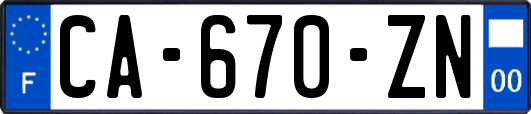 CA-670-ZN