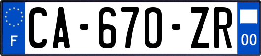 CA-670-ZR