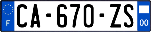 CA-670-ZS