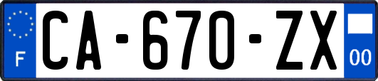 CA-670-ZX