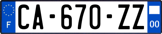 CA-670-ZZ