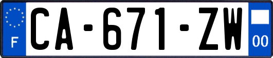 CA-671-ZW