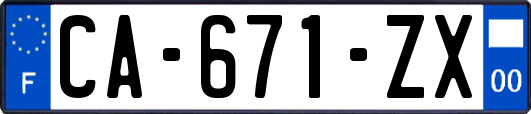 CA-671-ZX