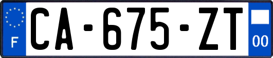 CA-675-ZT